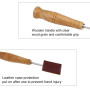 JSKWIKE Lame Boulanger et 4 Pcs Lames Grignette Boulanger Scarifier Pain Lame a Pain Rasoir à Pain Porte Lame Boulanger pour Gri
