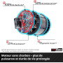 Einhell Professional Souffleur de feuilles sans fil GP-LB 18/200 Li E-Solo Power X-Change (18V, Moteur sans charbon, variateur d
