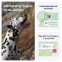 Tractive – Collier GPS pour chien | 2025 Édition | Leader du marché | Localisation en direct | Alertes anti-fugue | Moniteur d'a