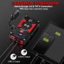 FNNEMGE Booster Batterie 6000A 26800mAh Jump Starter (jusqu'à Tout Le Essence, Moteur Gazole 10,0L), avec Port de Charge USB, lu