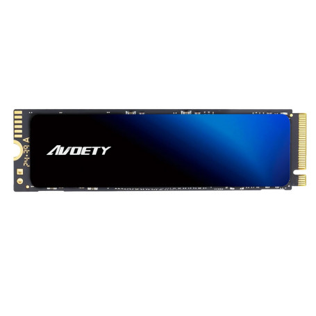 AVOETY SSD 256Go M.2 2280 PCIe Gen3x4 NVMe, Vitesse de Lecture jusqu'à 2000 Mo/s, Cache SLC 3D NAND TLC M.2 SSD, Compatible avec