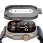 Diruite 2 Pièces Verre Trempé pour Apple Watch Ultra 3/2/1 49mm Protection Écran,HD Anti-Rayures Protecteur D'écran pour iWatch 