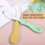 PAEFIU Set Couverts Enfant en INOX, 6 Pièces Couverts Bebe avec Motif Mignon, 2 x Fourchettes, 2 x Cuillères, 2 x Couteaux, Couv