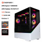 CyberpowerPC Luxe PC Gamer - AMD Ryzen 7 9800X3D, AMD Radeon RX 9070 XT 16GB, RAM 32Go, SSD NVMe 2To, 750W 80+ PSU, Wi-FI, Refro