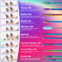 Set de 26 Embouts Ponceuse Ongles avec 8 Embout Ponceuse Ongles Céramique - Idéal pour les Professionnels et les Débuteurs, Usag