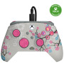 Turtle Beach Rematch Advanced Cherry Blossom Manette de jeu filaire - Licence Xbox Series XS, Xbox One et PC avec Phosphorescent