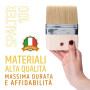 PENNELLIFICIO 2000 | Pinceau Spalter pour Effets décoratifs, Pinceau Plat, Effet Grain Bois, Largeur 10 cm - Fabriqué en Italie