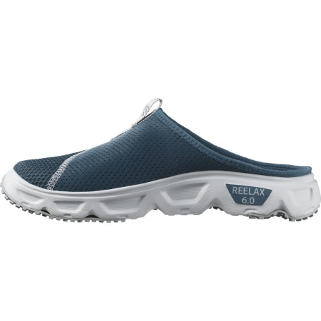 Salomon Reelax Slide 6.0 Mules de récupération pour Homme Foulée amortie Confort instantané et Longue durée Style Polyvalent