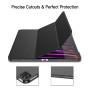 JETech Coque pour iPad Pro 12,9 Pouces (Modèle 2022/2021, 6ème/5ème Génération), Support la Charge de Pencil, Housse étui avec V