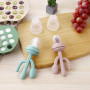 PandaEar Plateau Congélateur en Silicone pour Bébé, Lot de 2 Plateaux pour Bébé pour Fruits et Aliments, Conteneur de Stockage e