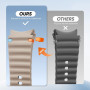 2 paires de bracelets de 20 mm compatibles avec Samsung Galaxy Watch 7 6 5 4 bracelets, (40/44mm) /6 Classic (46/42/47/43mm)/FE/