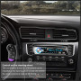 Autoradio Bluetooth USB, Lifelf Radio Voiture Récepteur avec Lecteur MP3 WMA FM Télécommande, Deux USB Port, Soutien iOS, Androi
