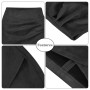 AIEOE Jupe Jmini pour Femme Jupes Crayon Sexy Courte Hiver Élégante Plissée Cocktail Party Taille S-XL