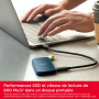 SanDisk Disque Portable SSD 2 to (Disque SSD Externe, Vitesse de Lecture allant Jusqu’à 800 Mo/s, Protection Contre Les Chutes d
