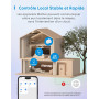 Meross Prise Connectée Matter (Type E), 16A Prise WiFi Compatible avec Apple HomeKit, Alexa, Google Home et Home Assistant, Mesu