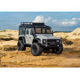 TRAXXAS TRX-4M 1/18 LD Land Rover Defender Scale Crawler argenté avec Batterie/Chargeur 4WD RTR