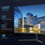 Minifire Écran 24 Pouces FHD, 100Hz, 1ms (OD), Adaptive-Sync, Ports USB-C & HDMI 1.4, Mode Anti-Lumière Bleue, sans Scintillemen