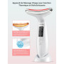 Appareil Anti Rides Visage Massage: Masseur Double Menton Lifting à 5°C Froid et 45°C Chaleur - Appareil de Beauté Electrique à 