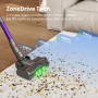 Circlio Aspirateur Balai sans Fil 600W/58000Pa/75min, Aspirateur sans Fil Puissant avec Écran LED Intelligent, Brosse Anti-emmêl