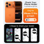 CANSHN Coque Magnétique pour iPhone 17 Pro (6,3 Pouces), Compatible avec MagSafe, [Protection Complète de l'appareil Photo] Hous