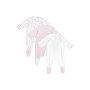 Chicco, Grenouillères Bébé, Lot de 3 Grenouillères en 100% Coton avec Pieds et Ouverture Pratique, Vêtements Bébé 0-3 Mois, Idée