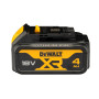 DEWALT - Meuleuse Brushless XR 18V 5Ah Li-Ion - Lame Ø125mm - 1000W - Vitesse à Vide 9000tr/min - Batterie 4 Ah Compatible Avec 