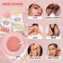 PURECLEAN Kit chauffe cire à épiler - 4 paquets de perles de cire, lotion post-épilation, bol en silicone - 54 articles pour tou