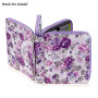 SUMTree 120 Trous Trousse de Crayon, Sac de Crayon pour Dessinateur ou Amateur de Peinture (Fleur Violet)