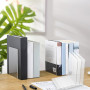 6 Pièces Acrylique Serre-Livres, Transparent Cale Livre, Réutilisable Serre-Livre, Serre Livre Transparent, Cale Livre Etagere C