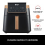 Ninja Air Fryer MAX PRO, 6,2 L, Grand tiroir, rôtir, cuire au four, frire sans huile, familial, antiadhésif, panier/plaque crous