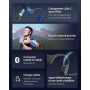 SHOKZ OpenRun Casque à Conduction osseuse, écouteurs Bluetooth Oreilles Libres pour Le Sport avec Micro, Casque sans Fil étanche