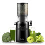 Extracteur de Jus, Fretta Extracteur de Jus de Fruits et Légumes Entiers, Grande Ouverture de 108mm Slow Juicer, 1L Capacité, Pr
