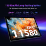 LEVIRTU Android 15 Tablette 14 Pouces 2K FHD, 36GB+512GB/TF 2TB, Octa-Core, 11580mAh, 4-Speaker, 13MP Caméra, Grande Tablette av