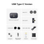 Hollyland Lark M2 Micro Cravate sans Fil Compatible avec Android, iPhone 15, USB C, 300 m Portée, Qualité Audio Hi-FI, Réduction