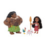 Disney - Vaiana 2 - Coffret Figurines Vaiana & Maui 15 cm - Poupées Articulées avec Tenues - Figurines Officielles du Film - Jou