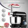Homlee 3 en 1Robot Pâtissier 2000W Robot Patissier Multifonctions, avec Hachoir à Viande 1,5L Électrique de Jus,5.5L Bol Mélang