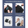 Navly Casque de Sommeil, Bandeau de Sport de 10 Heures avec écouteurs Doux et Confortables avec Haut-parleurs stéréo HD Ultra Fi