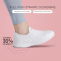 HKR Basket Femme Respirantes Chaussures de Running Marche Sport Travail Légères Sneakers 35-42EU