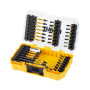 DEWALT - Coffret TOUGHCASE 37 pièces - embouts de vissage FLEXTORQ - pour perceuse-visseuse - retrait embout facile - DT70732T-Q