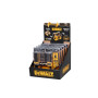 DEWALT - Coffret TOUGHCASE 37 pièces - embouts de vissage FLEXTORQ - pour perceuse-visseuse - retrait embout facile - DT70732T-Q