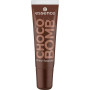 essence CHOCO BOMB shiny lipgloss 01 Chocoholic!, gloss, parfum chocolat, ultra-brillant, brun aux reflets dorés, non collant, 1