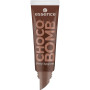 essence CHOCO BOMB shiny lipgloss 01 Chocoholic!, gloss, parfum chocolat, ultra-brillant, brun aux reflets dorés, non collant, 1