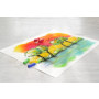 Faber-Castell 128224AZ Demi pastel carre tendre boîte de 24 Multicolore