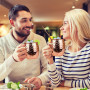 izdeel Verre Moscow Mule Tasses Cuivre Mug 550ml Verres pour Cocktail, Rhum, Boissons Froides, Maison, Bar, Fête, La Saint Valen