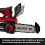 Einhell Professional Elagueuse sans fil FORTEXXA 18-20 TH Solo - Power X-Change (18V, moteur sans charbon, régime max 3 800 tr-m