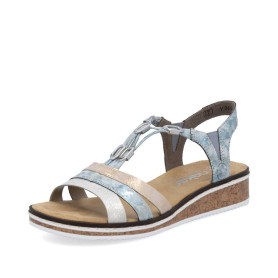 Rieker Femme Sandales V36G4, Dame Sandales Fines