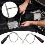 MAIXINNEW 4 Pièces Tige Magnétique Aimantée, Aimant Mécanique Flexible Long, Outil de Ramassage Aimanté Télescopable pour Récupé