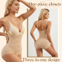 Wisebom Body Sculptant Femme, Gainant Ventre Plat body Gainant Femme Ventre Plat avec Soutien-Gorge, Invisible Bodysuit Shapewea