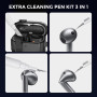 AhaStyle Coque Samsung Galaxy Buds3/Buds3 Pro/Buds 3 FE (2025) avec Clip de Verrouillage Sécurisé Housse Etui de Protection Anti