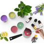 ETUOLIFE Kit de Fabrication de Bougies, Cire de Soja pour Bougies Naturelle,Kit De Bougies Parfumées,Fabrication de Bougies Mais